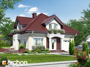 Projekt domu ARCHON+ Dům mezi tymiánem7 ver.2