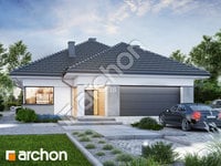 Projekt domu ARCHON+ Dům mezi blumy 15 (G2)