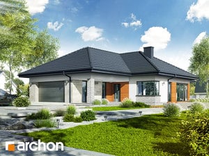 Projekt domu ARCHON+ Dům mezi blahočet (G2)