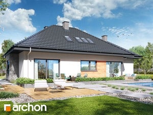 Projekt domu ARCHON+ Dům pod jeřábem (GPDN) ver.2