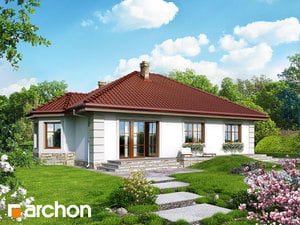 Projekt domu ARCHON+ Dům pod jeřábem 6 ver.2