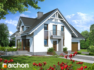 Projekt domu ARCHON+ Dům mezi rododendrony 5 (N) ver.2