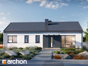 Projekt domu ARCHON+ Dům v kosatcích (NA)