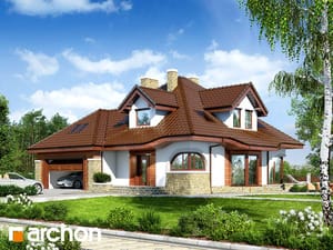 Projekt domu ARCHON+ Dům v zefirantesu (G2)