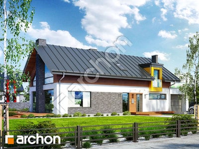 Projekt domu ARCHON+ Dům u vavřínu ver.2