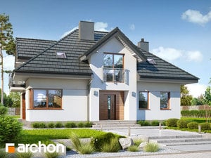 Projekt domu ARCHON+ Dům v slivonkach 2 (P)
