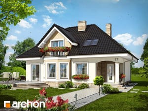 Projekt domu ARCHON+ Dům mezi avokádem ver.2