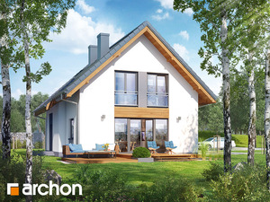 Projekt domu ARCHON+ Dům v zelencích 3 (A)