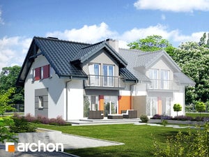 Projekt domu ARCHON+ Dům s klematisem 9 (AB) ver.3