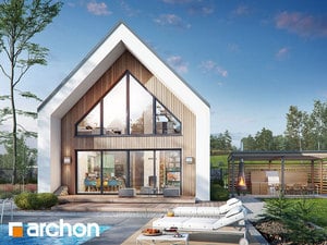 Projekt domu ARCHON+ Dům v papaveras 