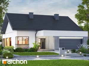 Projekt domu ARCHON+ Dům mezi blumy 19 (G2)