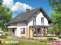 Projekt domu ARCHON+ Dům mezi azalkami 3