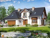 Projekt domu ARCHON+ Dům v salátech 8 (G2)