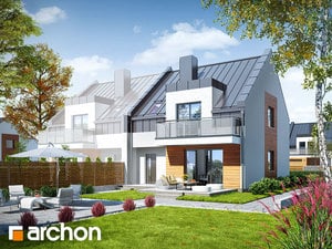 Projekt domu ARCHON+ Dům pod agáve 2 (B) ver.2