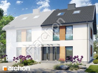 Projekt domu ARCHON+ Dům mezi maceškami 14 (R2B) ver.3