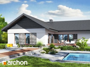 Projekt domu ARCHON+ Dům u zlatobylu 4 (G2)