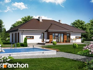 Projekt domu ARCHON+ Dům v citrónech (G2) ver.2