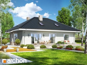 Projekt domu ARCHON+ Dům pod jeřábem 12 ver.2