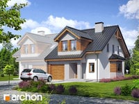 Projekt domu ARCHON+ Dům s klematisem 9 (B) ver.3