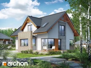 Projekt domu ARCHON+ Dům pod liči 4