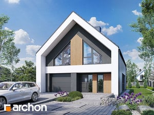 Projekt domu ARCHON+ Dům v papaveras 5 (G)