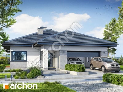 Projekt domu ARCHON+ Dům v jonagoldech 8 (G2)