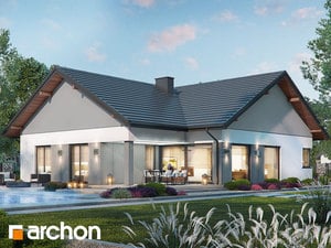 Projekt domu ARCHON+ Dům mezi blumy 18 (G2)