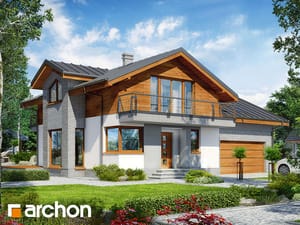 Projekt domu ARCHON+ Dům v budlejích 4 (G2)