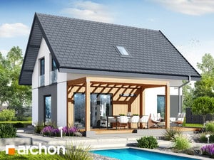 Projekt domu ARCHON+ Dům v zelencích 20