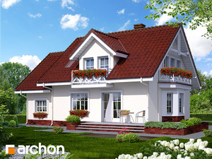 Projekt domu ARCHON+ Dům mezi rododendrony 6
