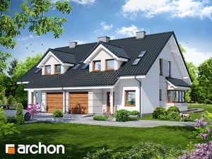 Projekt domu ARCHON+ Dům s klematisem 7