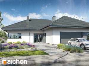 Projekt domu ARCHON+ Dům mezi sněženkami 17 (G2E)