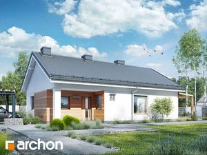 Projekt domu ARCHON+ Dům  při cedry