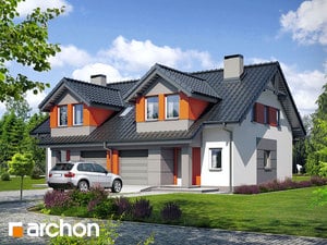 Projekt domu ARCHON+ Dům s klematisem 9 (A)