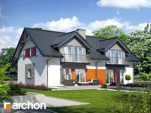 Projekt domu ARCHON+ Dům s klematisem 9 (A)
