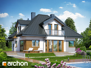 Projekt domu ARCHON+ Dům mezi černuchou 2 (G2)
