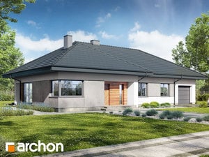 Projekt domu ARCHON+ Dům ve svatolíne 3