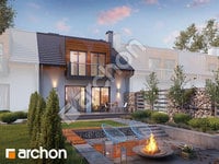 Projekt domu ARCHON+ Dům s klematisem 8 (S) ver.3