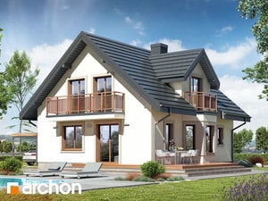 Projekt domu ARCHON+ Dům mezi rododendrony 5 (W)