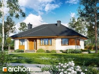 Projekt domu ARCHON+ Dům v akebii (W)