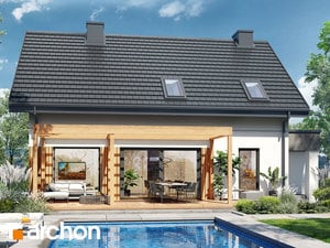 Projekt domu ARCHON+ Dům pod střemchou 2 (G2)