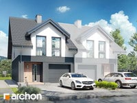 Projekt domu ARCHON+ Dům pod jinanem 21 (GB)