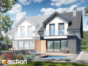 Projekt domu ARCHON+ Dům pod jinanem 21 (GB)