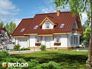 Projekt domu ARCHON+ Dům mezi jahůdkami 4 TERMO