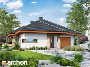 Projekt domu ARCHON+ Dům v citrónech ver.2