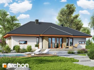 Projekt domu ARCHON+ Dům v citrónech ver.2
