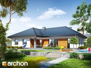 Projekt domu ARCHON+ Dům u zlatobylu (G2)