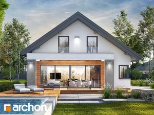 Projekt domu ARCHON+ Dům v peperomiích  3 (G)