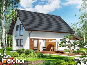 Projekt domu ARCHON+ Dům v zelencích (G) ver.2