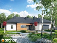 Projekt domu ARCHON+ Dům mezi ismeny (G2)
